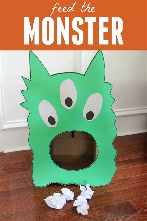 Feed The Monster Printable